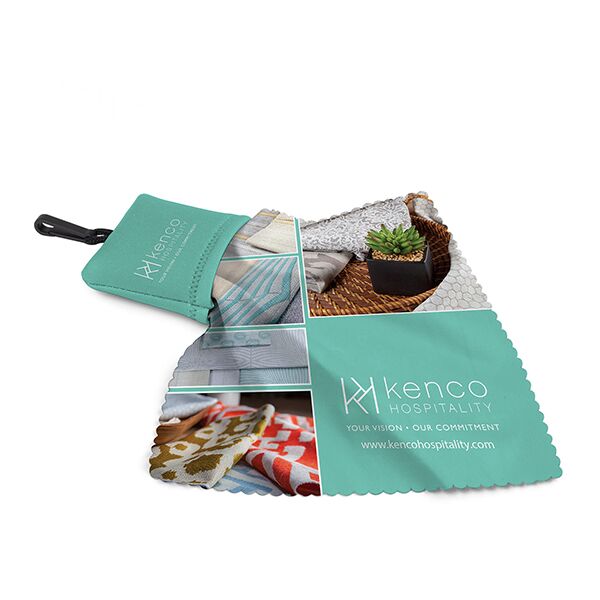 Keychain Pouch - Full Color Pouch, Full Color Cloth - Standard Production Thumbnail