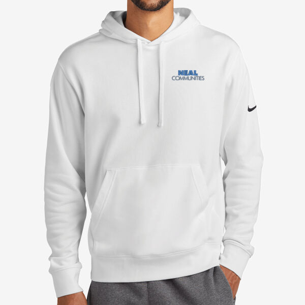   - Club Fleece Sleeve Swoosh Pullover Hoodie Thumbnail
