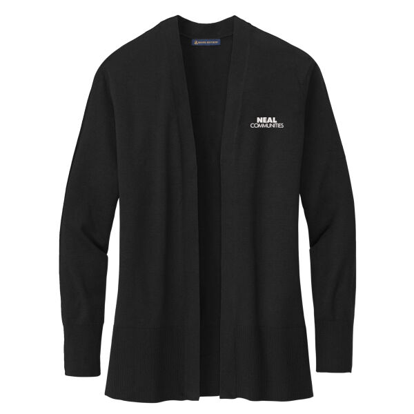   - Women's Cotton Stretch Long Cardigan Sweater Thumbnail