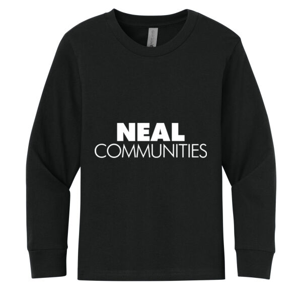   - Youth Cotton Long Sleeve Tee Thumbnail