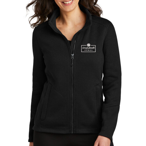   - Women's Arc Sweater Fleece Jacket Thumbnail