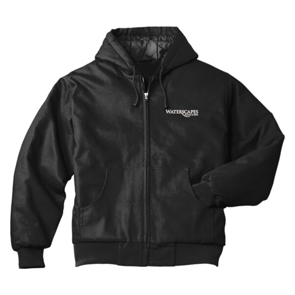   - Duck Cloth Hooded Work Jacket Thumbnail