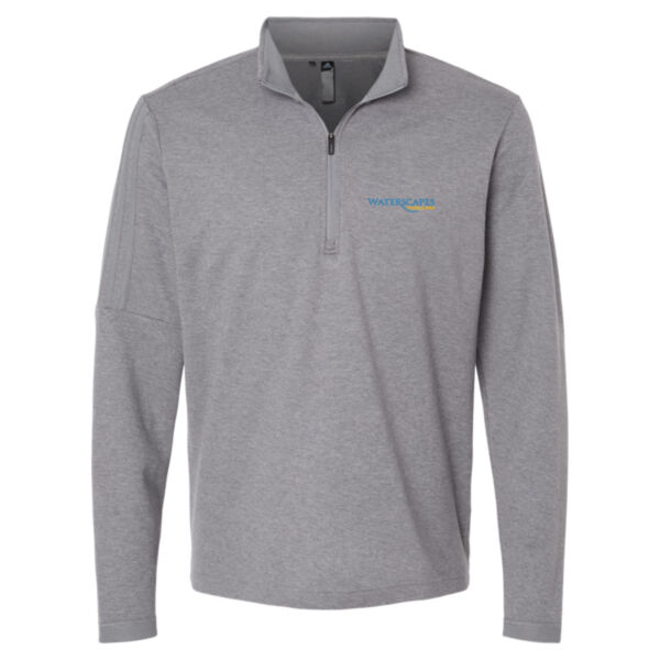   - Men's 3-Stripe Quarter-Zip Sweater Pullover Thumbnail