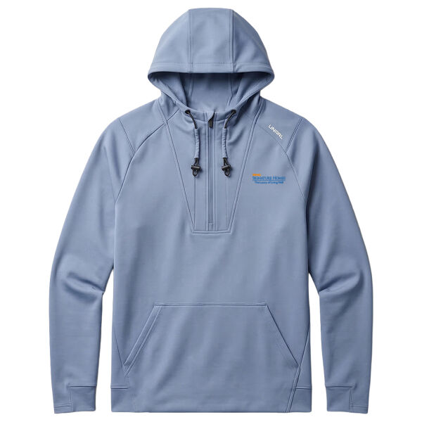   - Crossover Half-Zip Hoodie Thumbnail