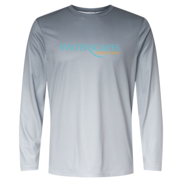   - Unisex Barbados Performance Pin Dot Long Sleeve T-Shirt Thumbnail