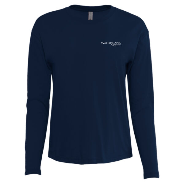   - Women's Cotton Relaxed Long Sleeve T-Shirt Thumbnail