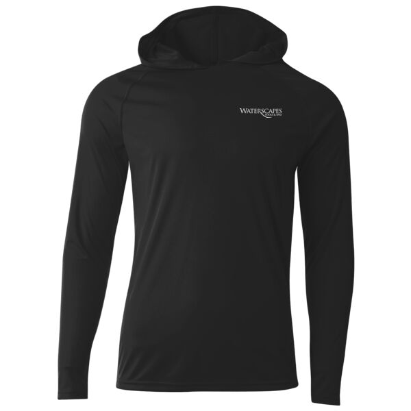   - Cooling Performance Long Sleeve Hooded Tee Thumbnail