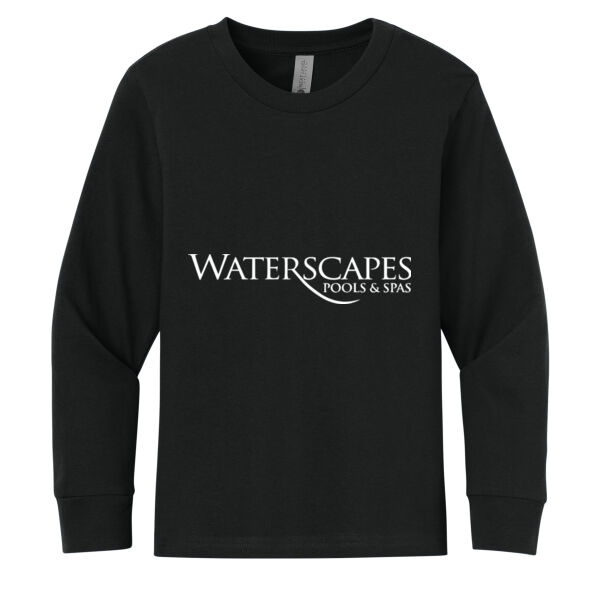   - Youth Cotton Long Sleeve Tee Thumbnail