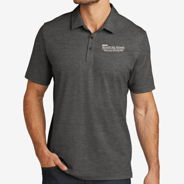   - Oceanside Heather Polo Thumbnail