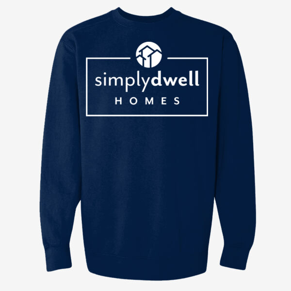   - Unisex Garment-Dyed Crewneck Sweatshirt Thumbnail