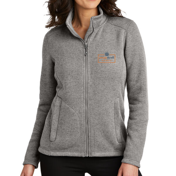   - Women's Arc Sweater Fleece Jacket Thumbnail