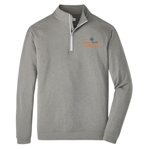   - Men's Perth Melange Quarter Zip  Thumbnail