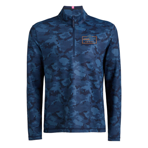   - Brushed Back Tech Terry Quarter Zip Pullover Thumbnail