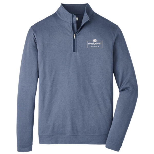   - Men's Perth Melange Quarter Zip  Thumbnail
