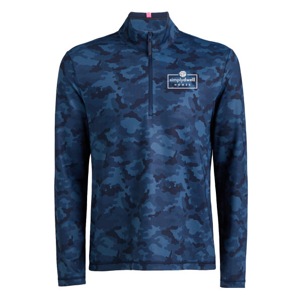   - Brushed Back Tech Terry Quarter Zip Pullover Thumbnail