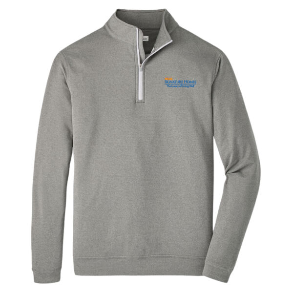   - Men's Perth Melange Quarter Zip  Thumbnail