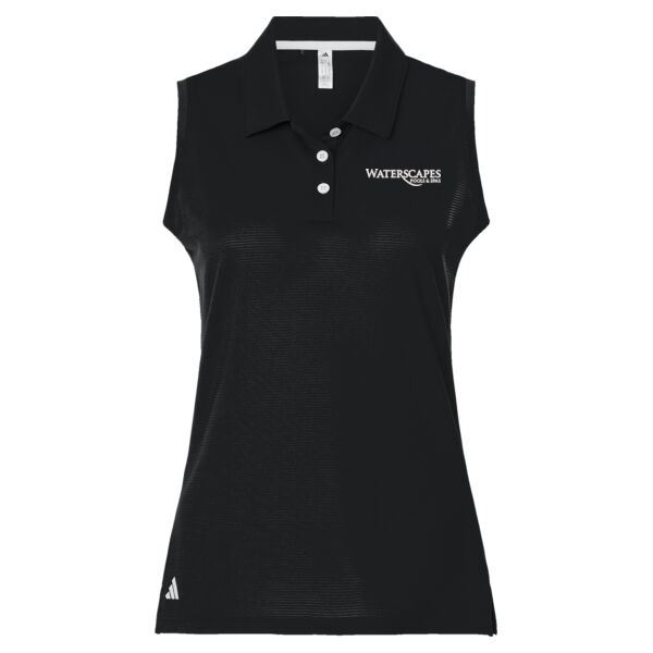   - Women's Ottoman Sleeveless Polo Thumbnail