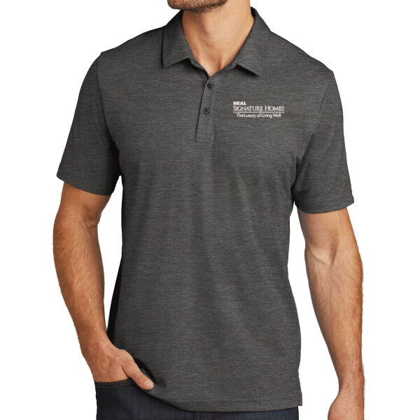   - Oceanside Heather Polo Thumbnail