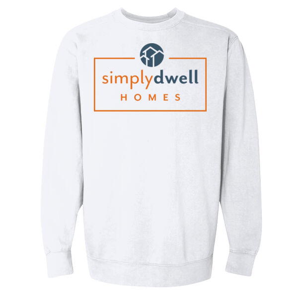   - Unisex Garment-Dyed Crewneck Sweatshirt Thumbnail