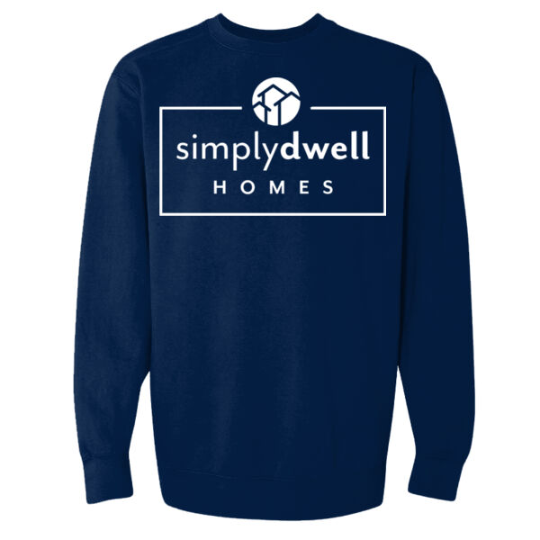   - Unisex Garment-Dyed Crewneck Sweatshirt Thumbnail