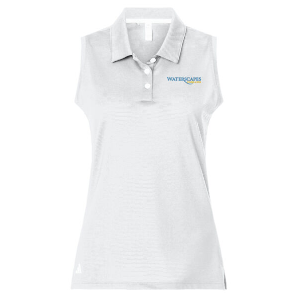   - Women's Ottoman Sleeveless Polo Thumbnail