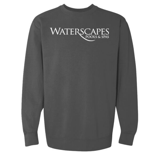   - Unisex Garment-Dyed Crewneck Sweatshirt Thumbnail