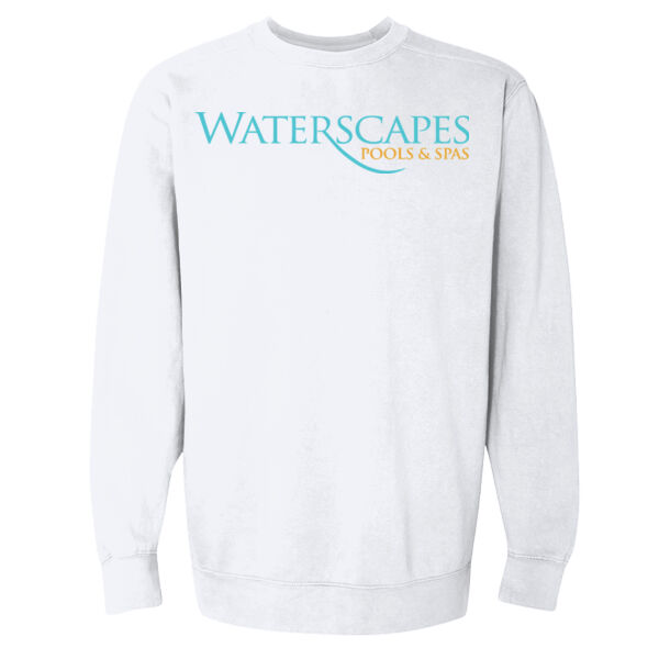   - Unisex Garment-Dyed Crewneck Sweatshirt Thumbnail