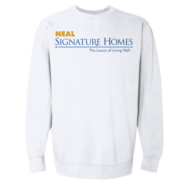   - Unisex Garment-Dyed Crewneck Sweatshirt Thumbnail